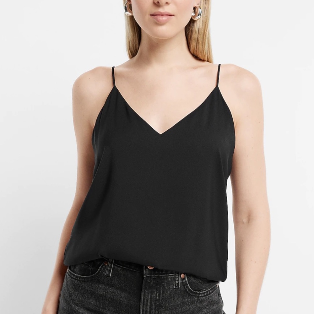 Bundle of 2 Express V-Neck Downtown Camisoles